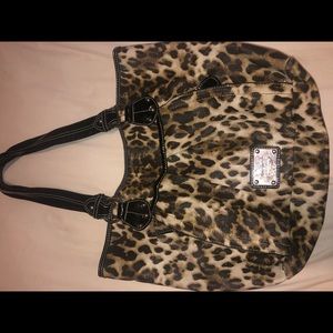 Nine West cheetah shoulder bag